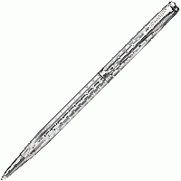 Ручка шариковая Паркер Соннет (Parker Sonnet) K432 Silver Lustre Slim