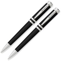 Набор шариковая ручка и карандаш Franklin Covey Freemont Black/Chrome