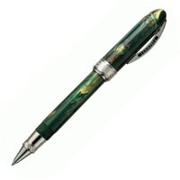 Ручка роллер Visconti Van Gogh mini. Green, chrome