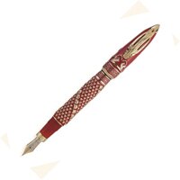 Перьевая ручка Visconti Golden Man, цвет: Red GT, перо: тонкое (F)