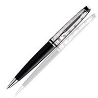Шариковая ручка Waterman Expert 3 DeLuxe, Black CT, Mblue