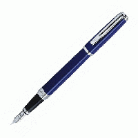 Ручка перьевая в коробке Waterman "Exception" Slim Blue CT